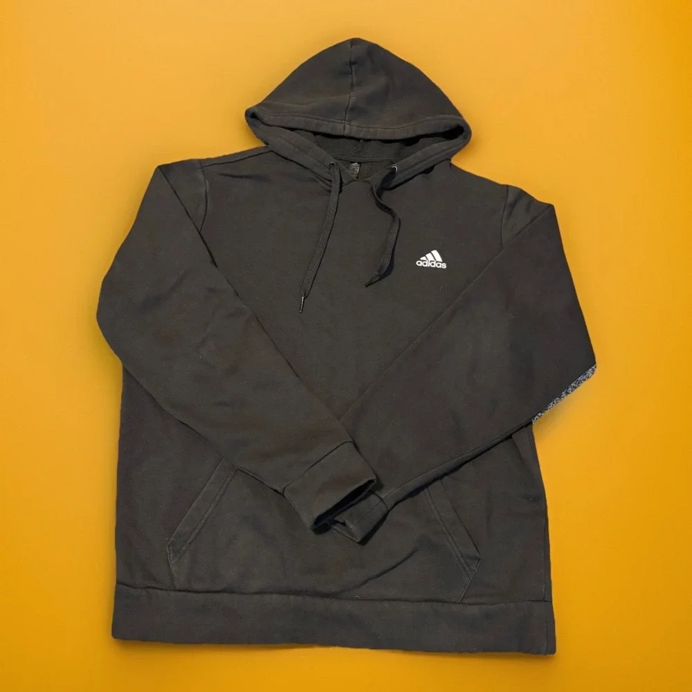 Adidas Golf Hoodie Black Large Mens Pullover Sweatshirt